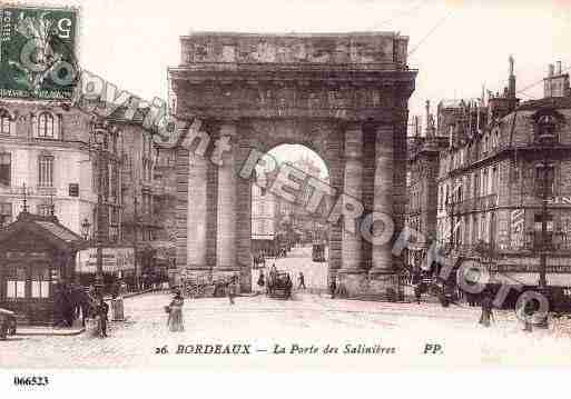 Ville de BORDEAUX Carte postale ancienne