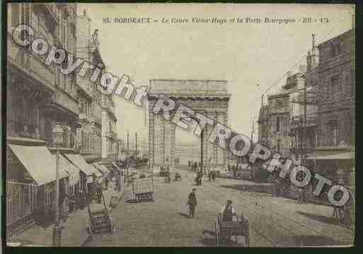 Ville de BORDEAUX Carte postale ancienne