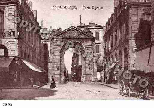 Ville de BORDEAUX Carte postale ancienne