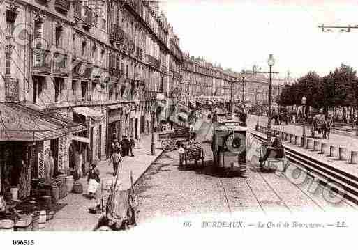 Ville de BORDEAUX Carte postale ancienne