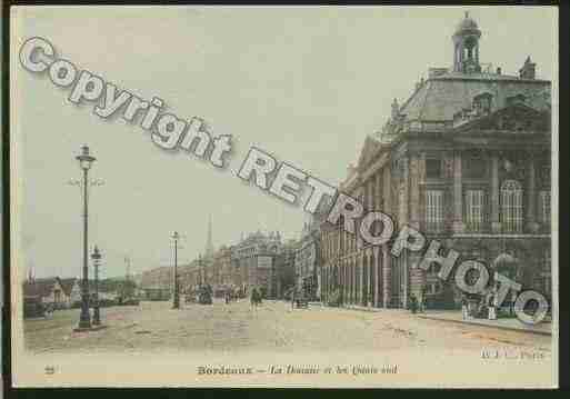 Ville de BORDEAUX Carte postale ancienne