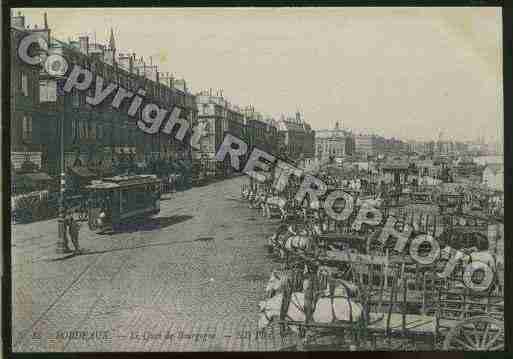 Ville de BORDEAUX Carte postale ancienne