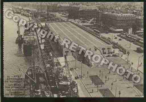 Ville de BORDEAUX Carte postale ancienne