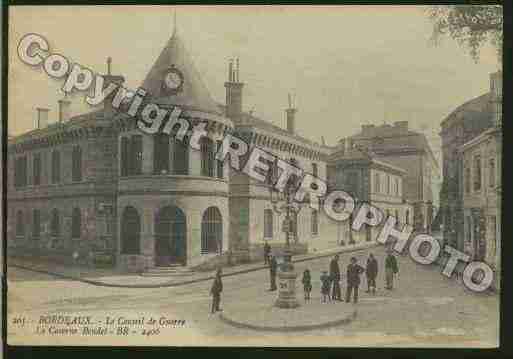 Ville de BORDEAUX Carte postale ancienne