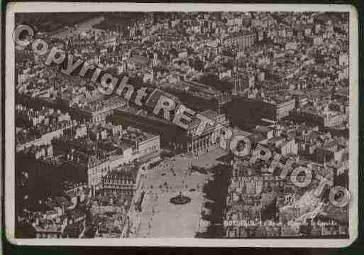 Ville de BORDEAUX Carte postale ancienne