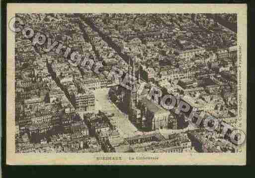 Ville de BORDEAUX Carte postale ancienne