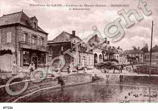 Ville de BOSMONTSURSERRE Carte postale ancienne Ville de BOSMONTSURSERRE Carte postale ancienne