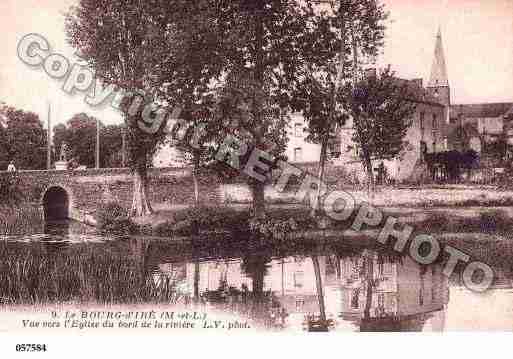Ville de BOURGD\\\'IRE(LE) Carte postale ancienne Ville de BOURGD\\\'IRE(LE) Carte postale ancienne