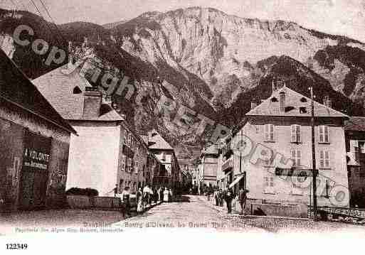 Ville de BOURGD\'OISANS(LE) Carte postale ancienne