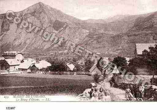 Ville de BOURGD\\\'OISANS(LE) Carte postale ancienne