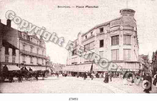 Ville de BOURGES Carte postale ancienne