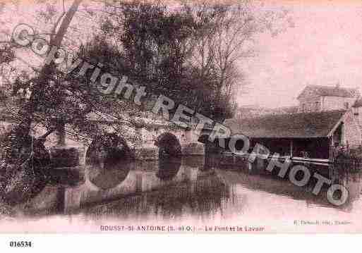 Ville de BOUSSYSAINTANTOINE Carte postale ancienne