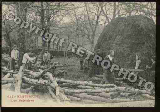 Ville de BRASPARTS Carte postale ancienne