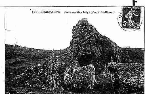 Ville de BRASPARTS Carte postale ancienne