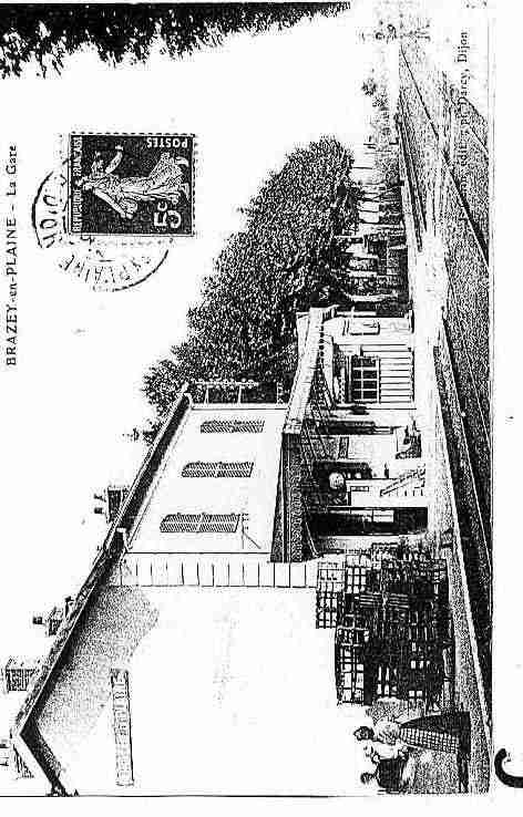 Ville de BRAZEYENPLAINE Carte postale ancienne Ville de BRAZEYENPLAINE Carte postale ancienne
