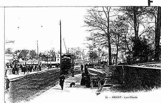Ville de BREST Carte postale ancienne