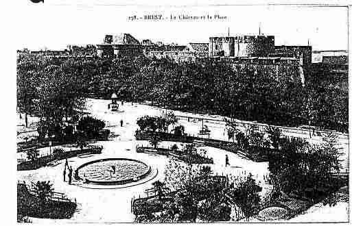 Ville de BREST Carte postale ancienne
