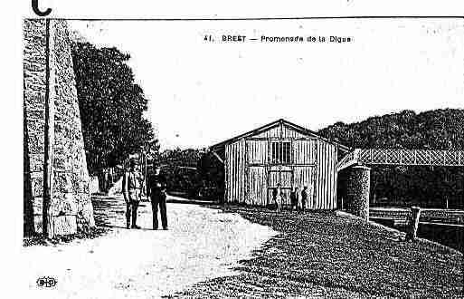 Ville de BREST Carte postale ancienne