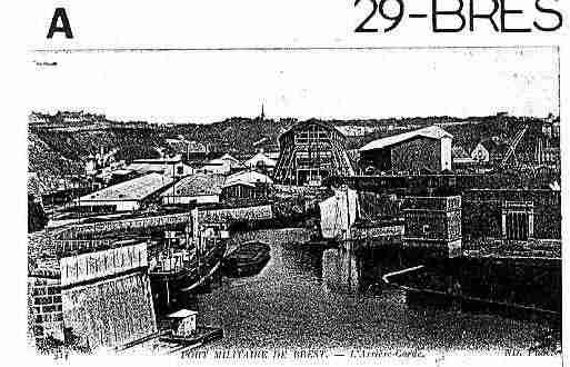 Ville de BREST Carte postale ancienne