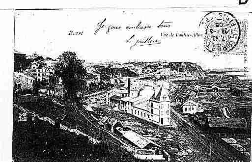 Ville de BREST Carte postale ancienne