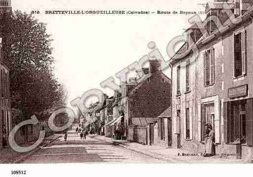 Ville de BRETTEVILLEL\'ORGUEILLEUSE Carte postale ancienne