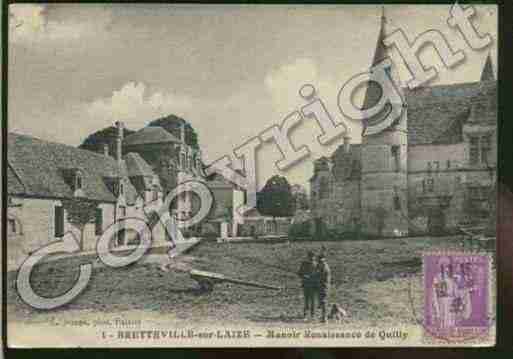 Ville de BRETTEVILLESURLAIZE Carte postale ancienne