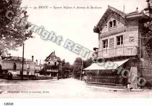 Ville de BRIVELAGAILLARDE Carte postale ancienne