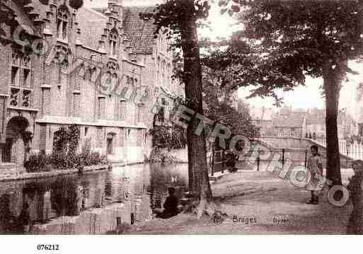 Ville de BRUGES Carte postale ancienne Ville de BRUGES Carte postale ancienne