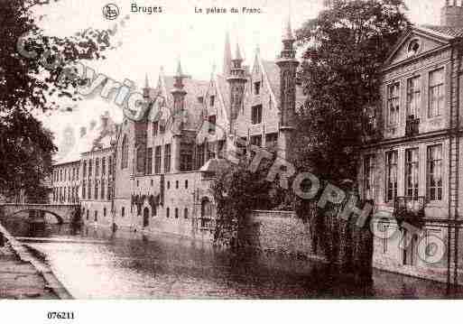 Ville de BRUGES Carte postale ancienne Ville de BRUGES Carte postale ancienne