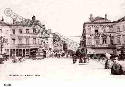 Ville de BRUXELLES Carte postale ancienne Ville de BRUXELLES Carte postale ancienne