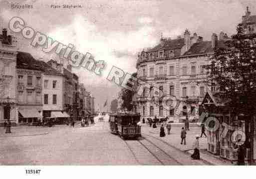 Ville de BRUXELLES Carte postale ancienne