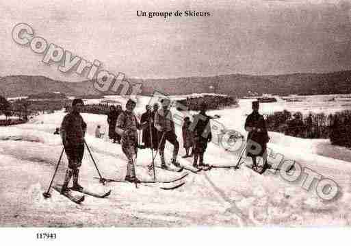 Ville de BRUYERES Carte postale ancienne