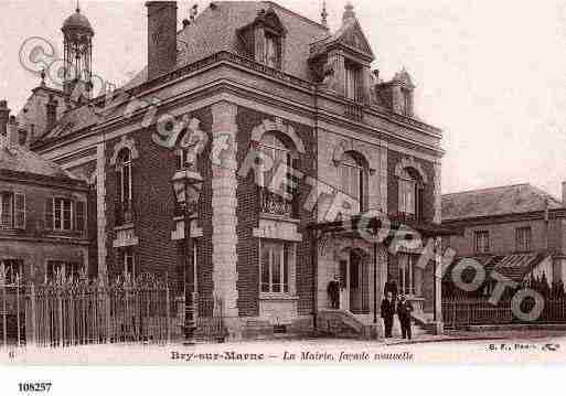 Ville de BRYSURMARNE Carte postale ancienne