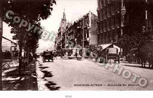 Ville de BUENOSAIRES Carte postale ancienne Ville de BUENOSAIRES Carte postale ancienne