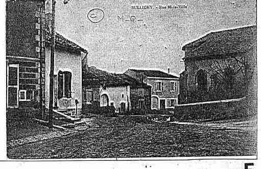 Ville de BULLIGNY Carte postale ancienne