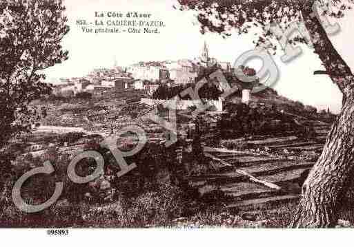 Ville de CADIERED\'AZUR Carte postale ancienne