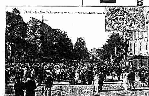 Ville de CAEN Carte postale ancienne