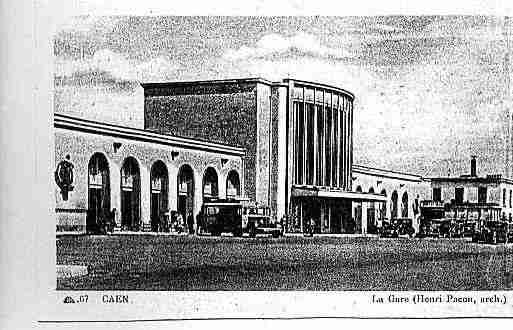 Ville de CAEN Carte postale ancienne