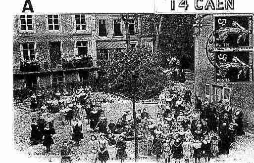 Ville de CAEN Carte postale ancienne