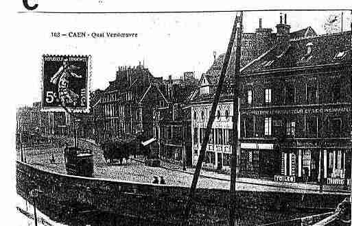 Ville de CAEN Carte postale ancienne