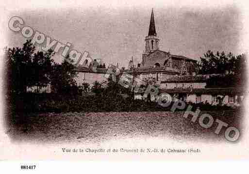 Ville de CAHUZACSURVERE Carte postale ancienne