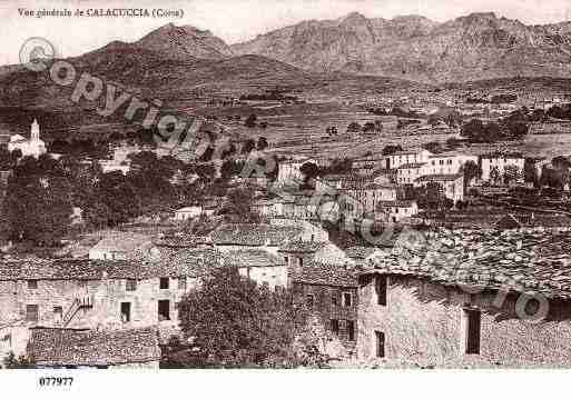 Ville de CALACUCCIA Carte postale ancienne