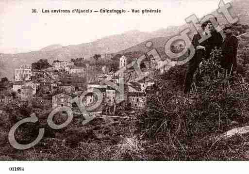 Ville de CALCATOGGIO Carte postale ancienne