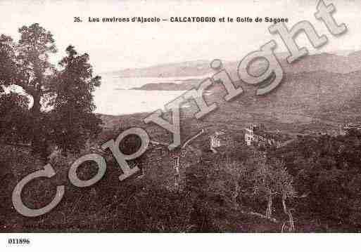 Ville de CALCATOGGIO Carte postale ancienne