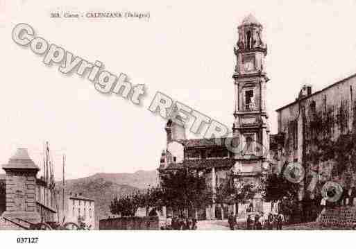 Ville de CALENZANA Carte postale ancienne