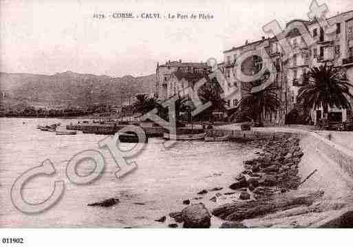 Ville de CALVI Carte postale ancienne