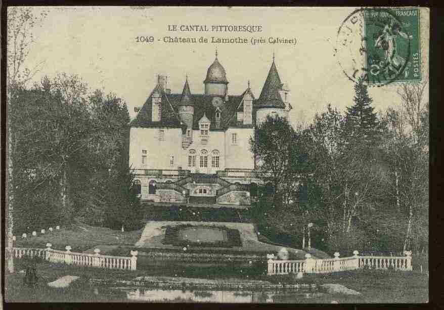 Ville de CALVINET Carte postale ancienne