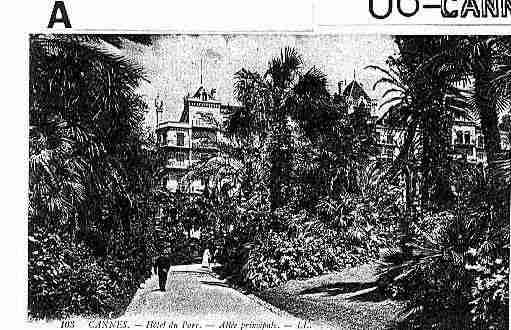 Ville de CANNES Carte postale ancienne