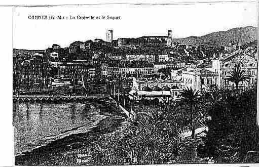 Ville de CANNES Carte postale ancienne