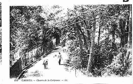 Ville de CANNES Carte postale ancienne